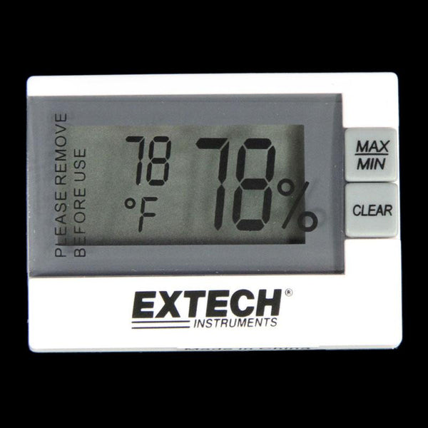 Mini Display Case Dial Thermo Hygrometer