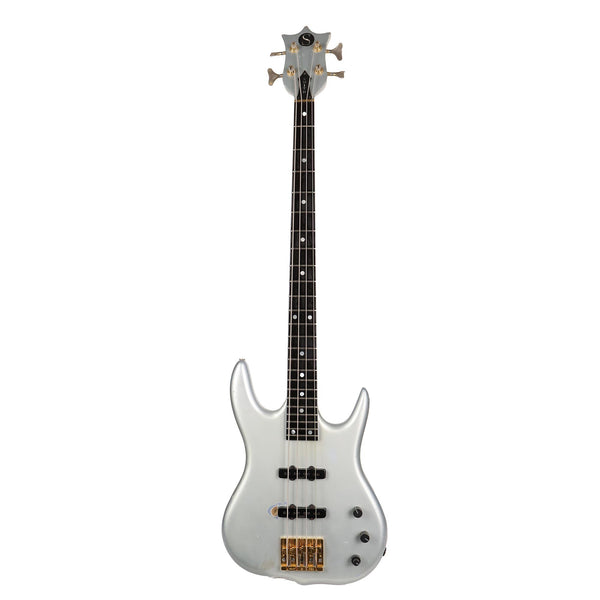 1987 Ken Smith 4-String Bass Silver #87328