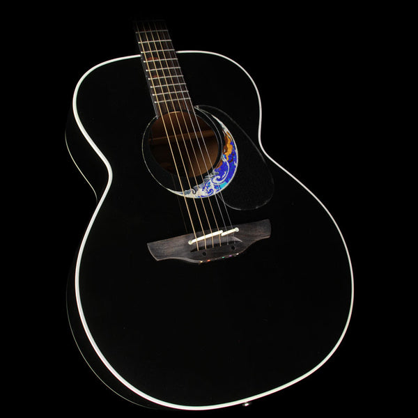 Used 2008 Takamine Limited Edition Crescent Earth Acoustic Guitar Black  #7101189