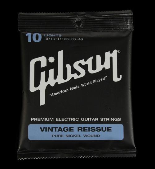 Gibson Vintage Reissue Nickel Wound Electric Strings Light 10 46