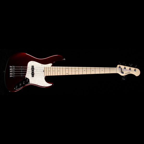 Sadowsky Metroline MV5 5-String Bass Guitar Dark Cherry Metallic #M9978