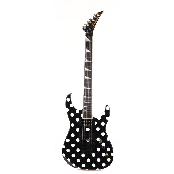 Jackson Custom Shop SL2H-V Soloist Black with White Polka Dots #J10439