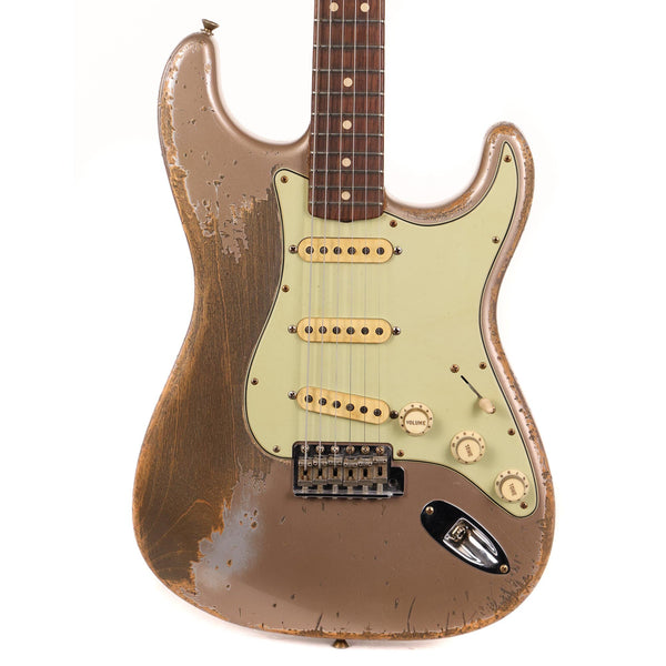 Fender Custom Shop 1963 Stratocaster Ultimate Relic Masterbuilt Jason Smith  Shoreline Gold #R129252