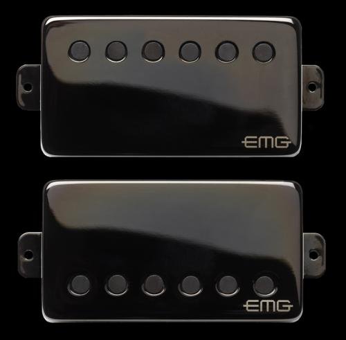 EMG JH HET Set Humbucker Pickup Set Black Chrome