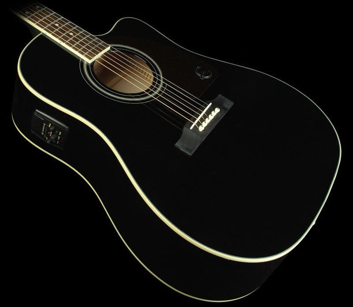 Epiphone AJ-220SCE Acoustic Electric Guitar Ebony