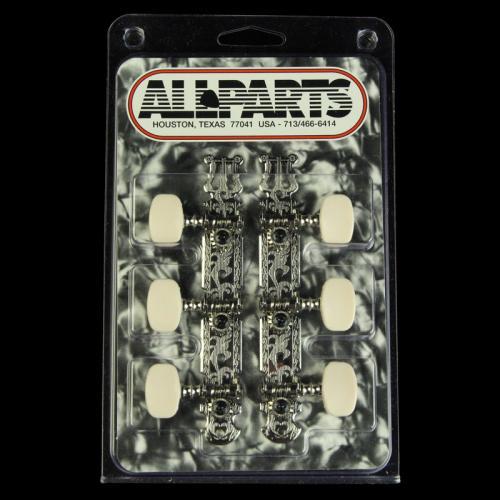 All Parts Classical Guitar Tuning Keys (Nickel)