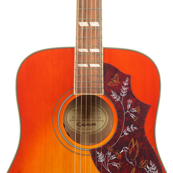 Epiphone Hummingbird Pro Acoustic Faded Cherry Burst