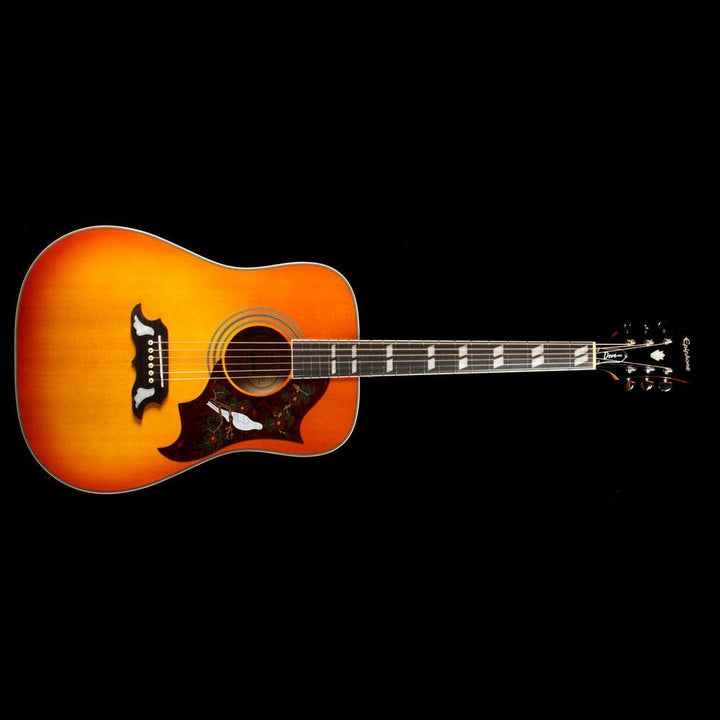 Epiphone Dove Pro Acoustic Violinburst