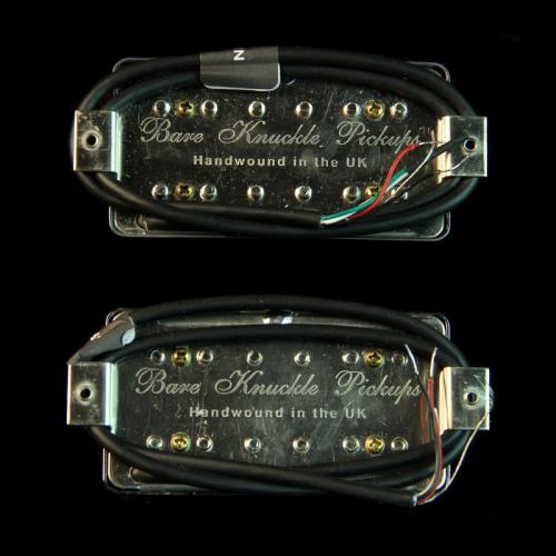 Bare Knuckle Aftermath Humbucker Pickup Set (Chrome)