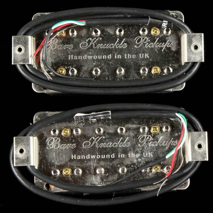 Bare Knuckle Warpig Humbucker Pickup Set (Black Open-Coil)