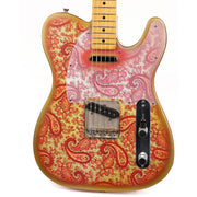 Crook T-Style Guitar Gold Paisley Used