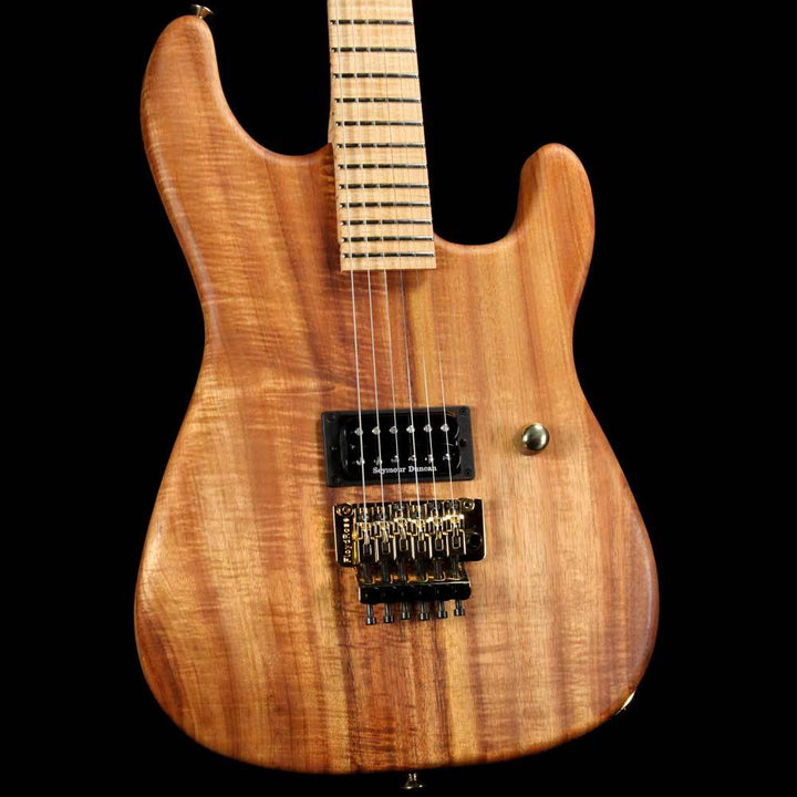 Charvel Custom Shop San Dimas Figured Koa 24-Fret Natural Oil