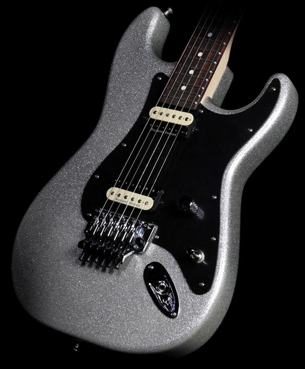 Charvel Super Stock SD1 FR Electric Guitar Silver Sparkle