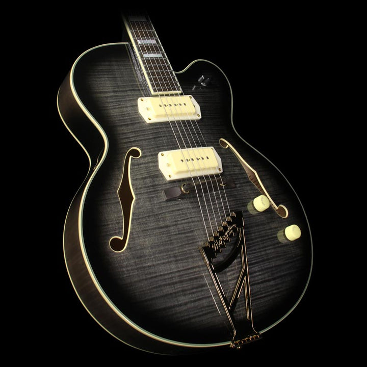 D'Angelico EX-59 Archtop Electric Guitar Grey Burst