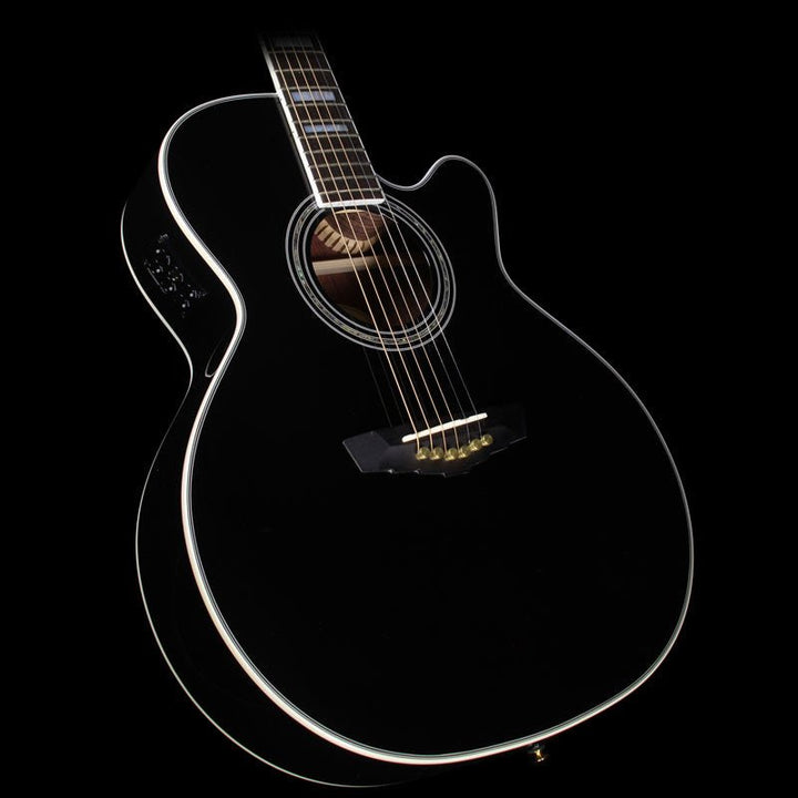 D'Angelico SG-200 Mercer Grand Auditorium Acoustic Guitar Grey Black