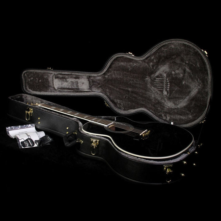 D'Angelico SG-200 Mercer Grand Auditorium Acoustic Guitar Grey Black