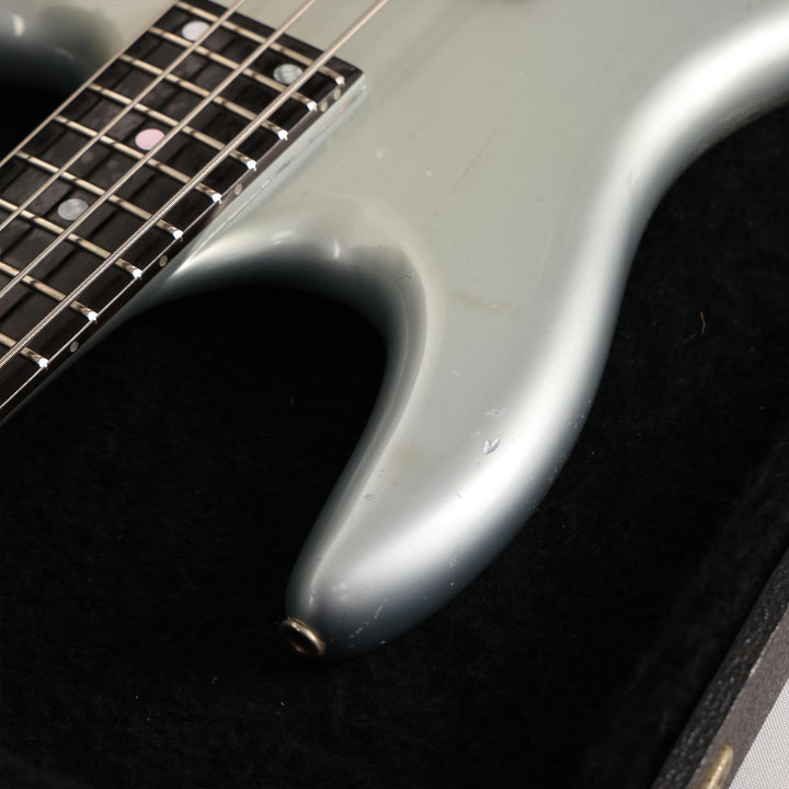 1987 Ken Smith 4-String Bass Silver