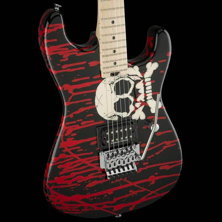 Charvel Pro Mod Warren DeMartini San Dimas Skull Graphic