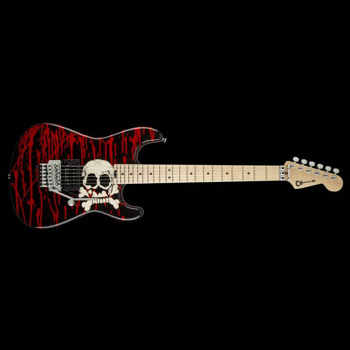 Charvel Pro Mod Warren DeMartini San Dimas Skull Graphic