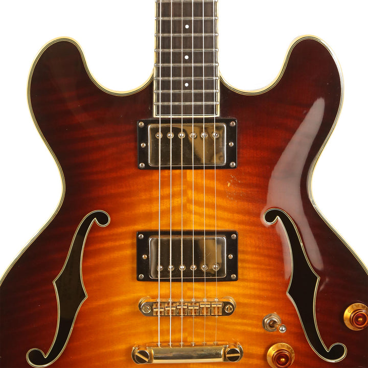 Eastman T185MX Thinline Semi-Hollow Sunburst 2008