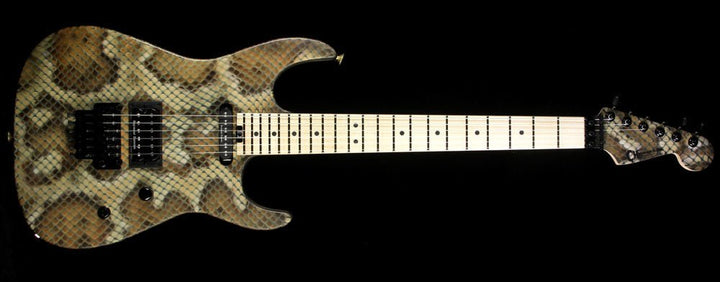 Charvel Custom Shop Warren DeMartini Signature Dinky Electric Guitar Snakeskin