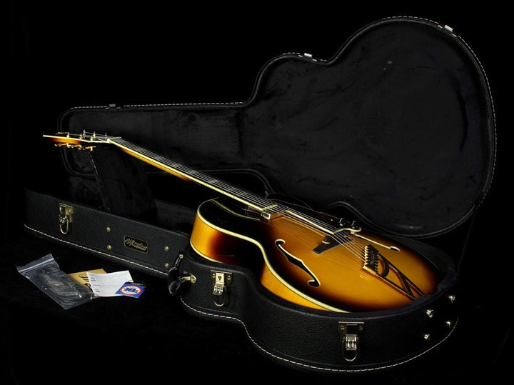 D'Angelico EXL-1 Archtop Electric Guitar Vintage Sunburst