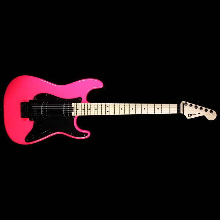 Charvel Pro Mod Series So Cal 2H FR Electric Guitar Neon Pink