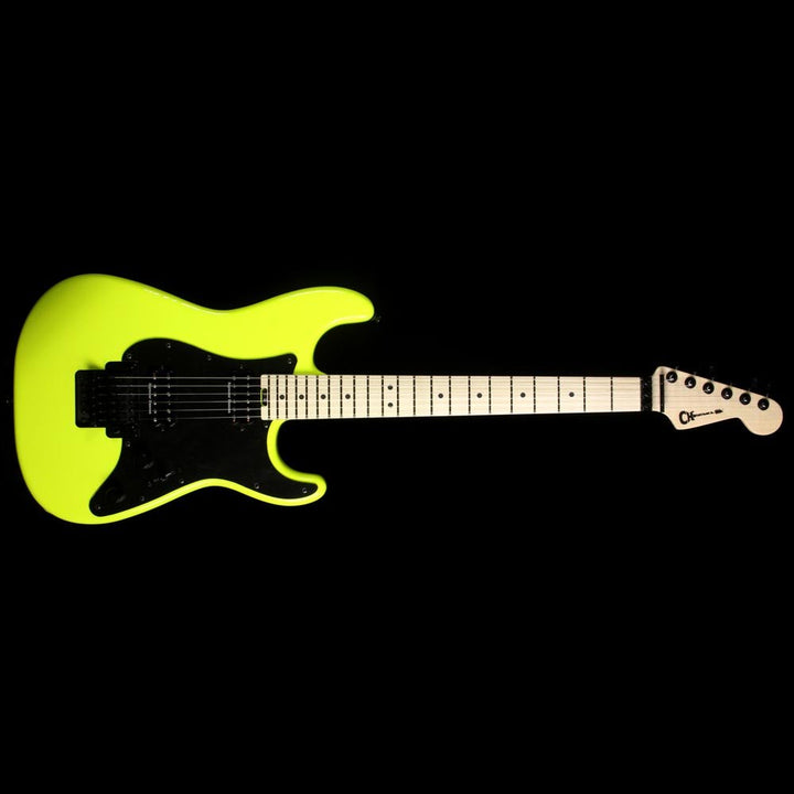 Charvel Pro Mod Series So Cal 2H FR Electric Guitar Neon Yellow