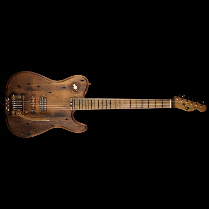 Charvel Custom Shop 2016 NAMM Display Masterbuilt Chip Ellis Style 2 Roasted Reclaimed Pine Electric Guitar