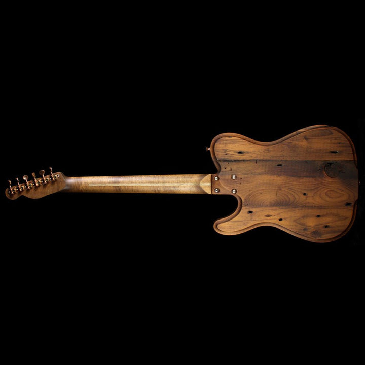 Charvel Custom Shop 2016 NAMM Display Masterbuilt Chip Ellis Style 2 Roasted Reclaimed Pine Electric Guitar