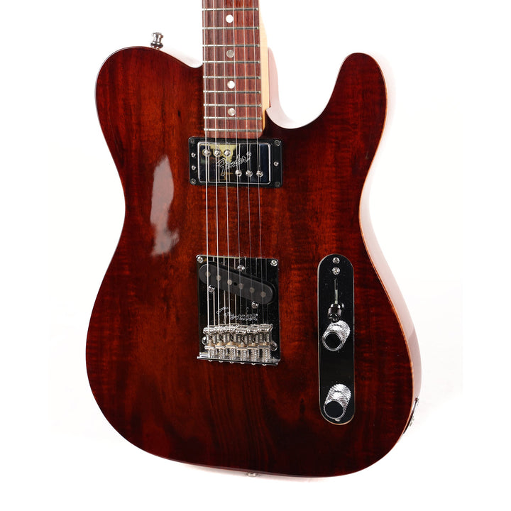 Fender Select Carved Top Telecaster SH Black Cherry Burst 2013