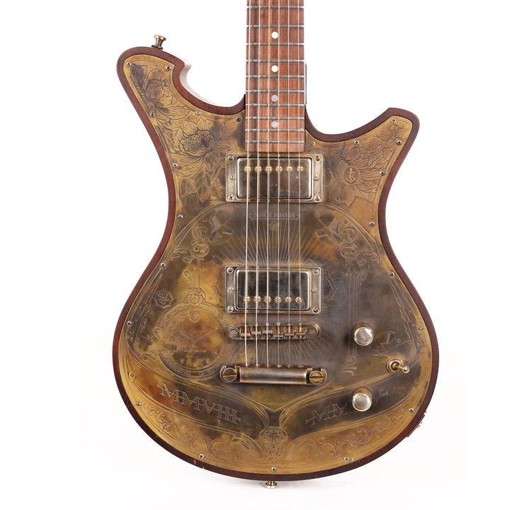 Wild Customs Wildone Engraved Top Guitar