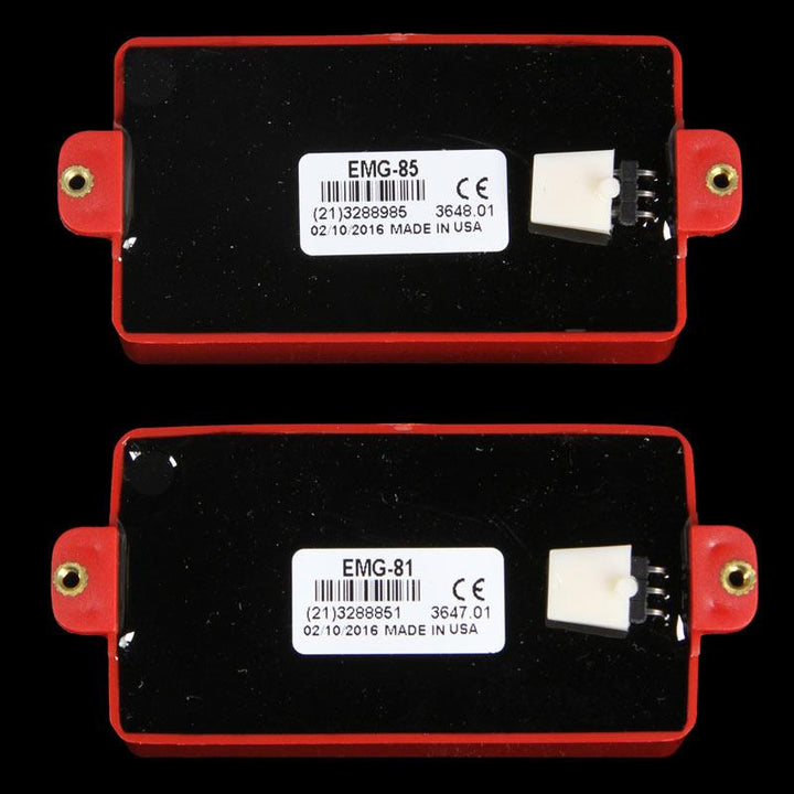 EMG Red Series 81 / 85 Active Humbucker Pickup Set