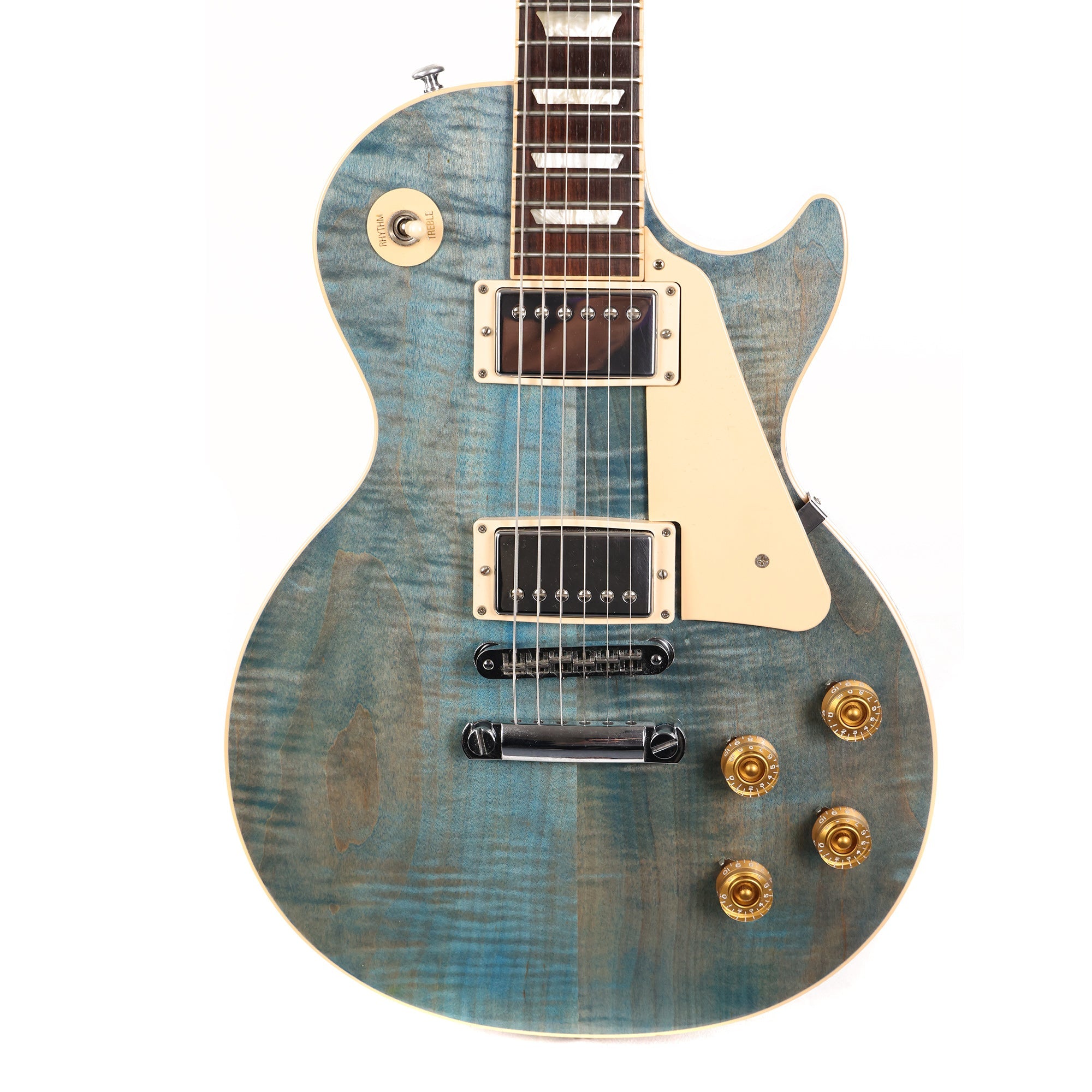 Gibson Les Paul Traditional Ocean Blue 2014 | The Music Zoo