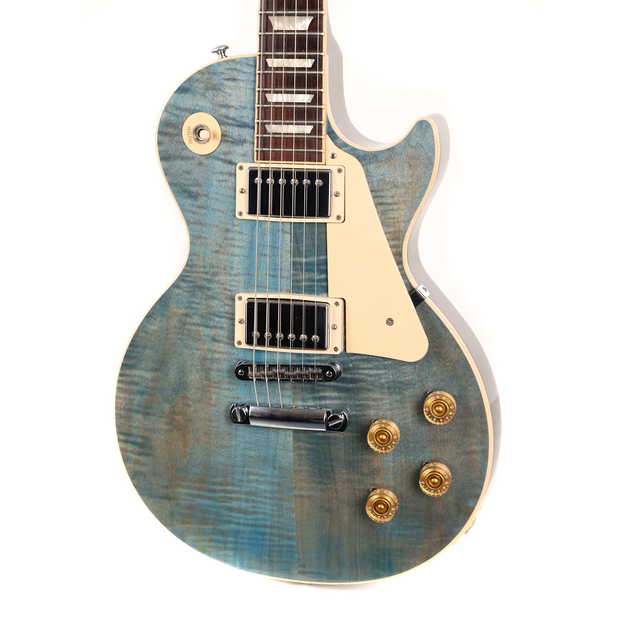 Gibson Les Paul Traditional Ocean Blue 2014 | The Music Zoo