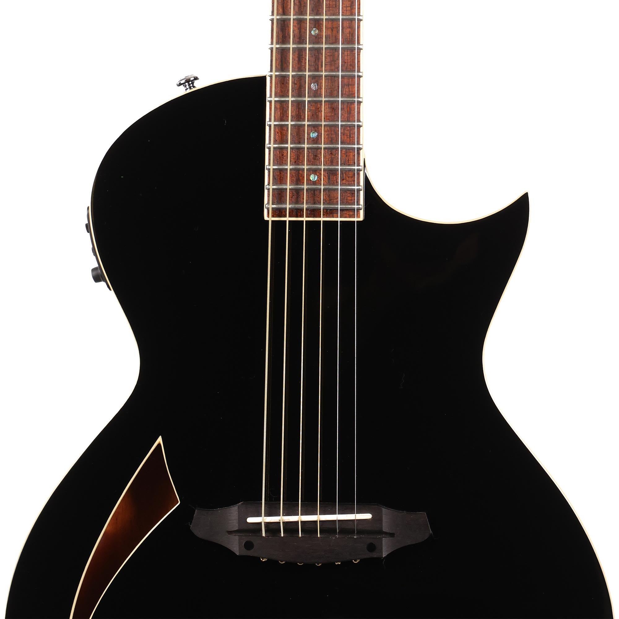 ESP LTD TL-6 Acoustic-Electric Black 2019 | The Music Zoo