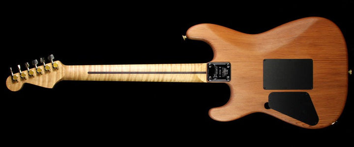 Charvel Custom Shop Exclusive Natural Series Carbonized Recycled Redwood San Dimas HH Electric Guitar