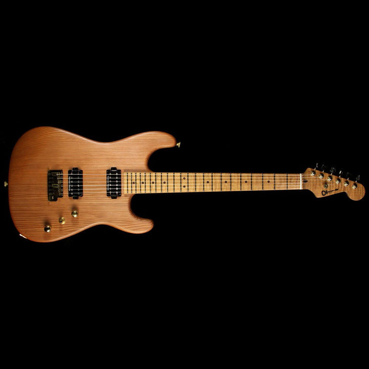 Charvel Custom Shop Exclusive Natural Series Carbonized Recycled Redwood San Dimas HH Electric Guitar