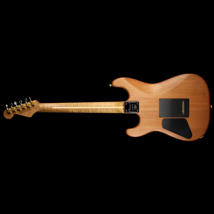 Charvel Custom Shop Exclusive Natural Series Carbonized Recycled Redwood San Dimas HH Electric Guitar