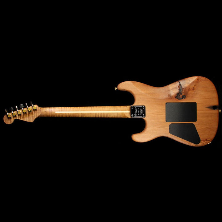 Charvel Custom Shop Music Zoo Exclusive Carbonized Recycled Redwood San Dimas HS Electric Guitar