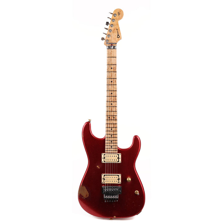 Charvel Custom Shop Nitro Aged San Dimas Red Sparkle Masterbuilt Red Dave 2022