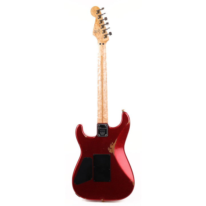 Charvel Custom Shop Nitro Aged San Dimas Red Sparkle Masterbuilt Red Dave 2022