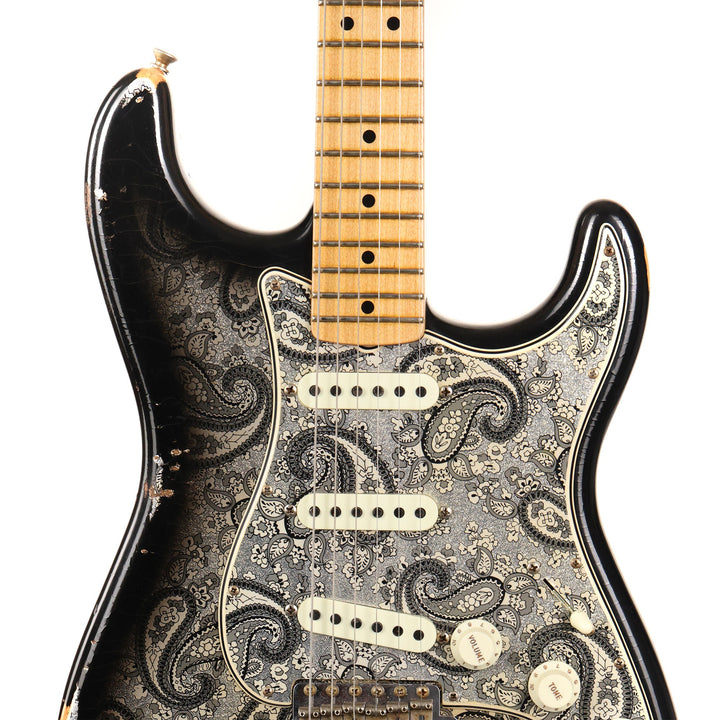 Fender Custom Shop Limited Edition 1968 Stratocaster Black Paisley 2018