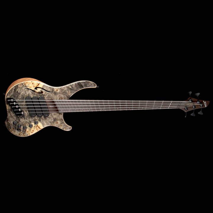 Dingwall Afterburner II 3X 5-String Electric Bass Guitar Buckeye Burl Natural