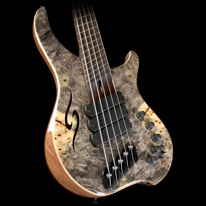 Dingwall Afterburner II 3X 5-String Electric Bass Guitar Buckeye Burl Natural