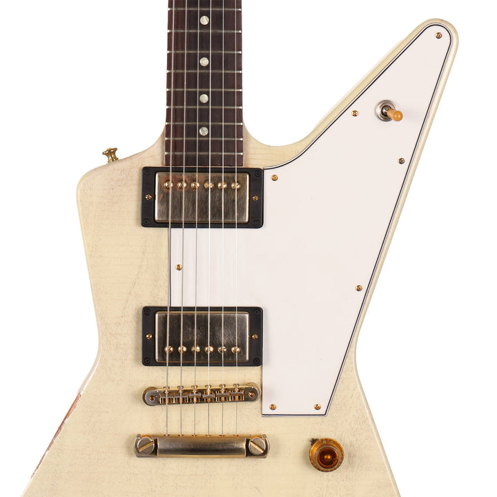 Gibson Custom Shop 1958 Explorer Aged TV White 2015