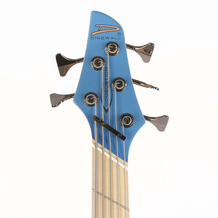 Dingwall NG2 Adam Nolly Getgood Signature Fan Fret 5-String Electric Bass Guitar Laguna Seca Blue