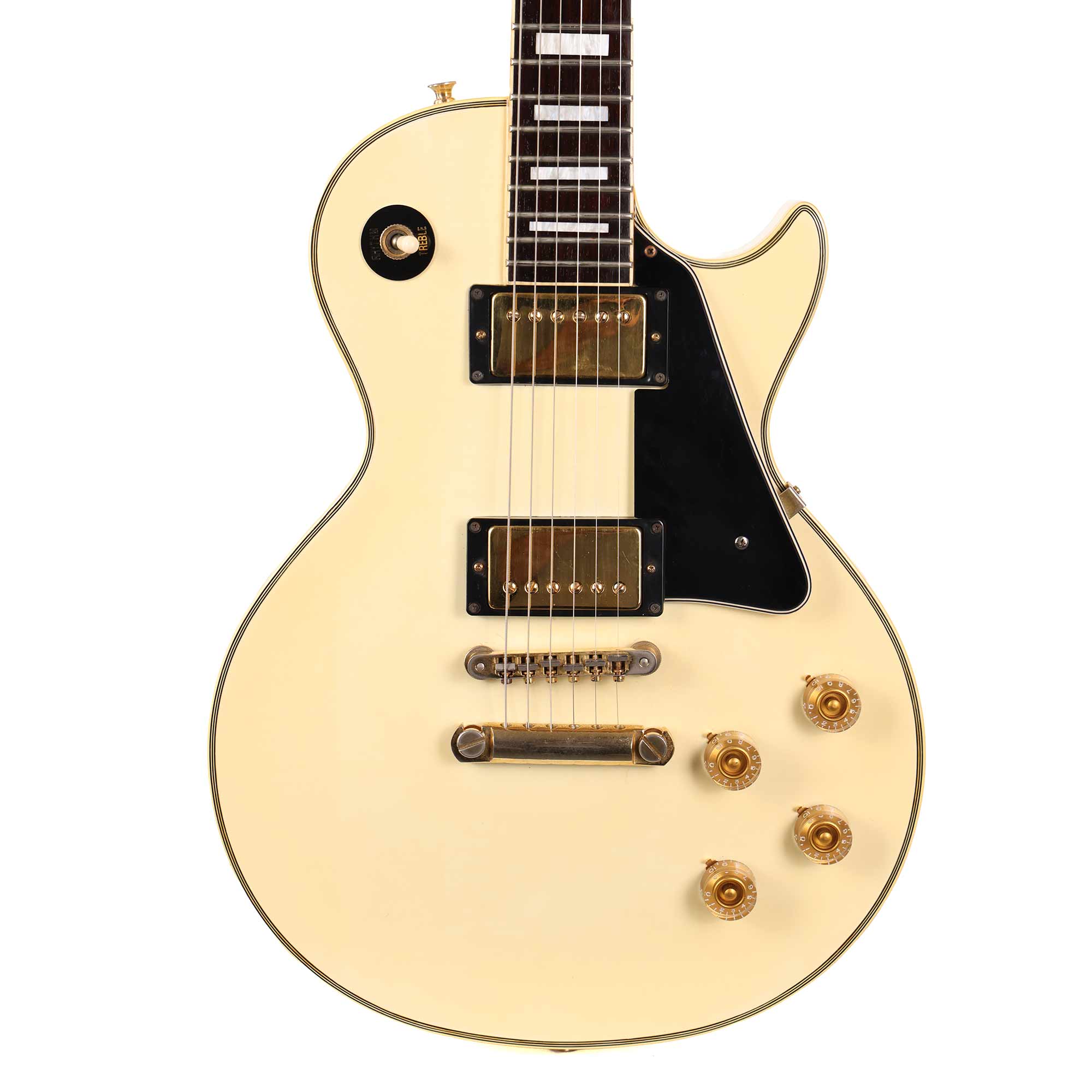 Orville Les Paul Custom White | The Music Zoo