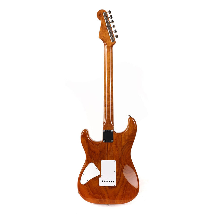 Fender Custom Shop 1963 Stratocaster Brazilian Rosewood Board Masterbuilt Yuriy Shishkov Tobacco Burst Edge Top