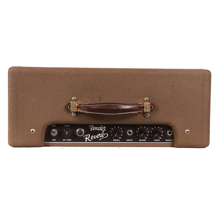 1962 Fender Reverb Tank Brown Tolex